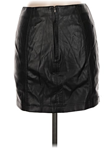 Free People Faux Leather Skirt (view 2)