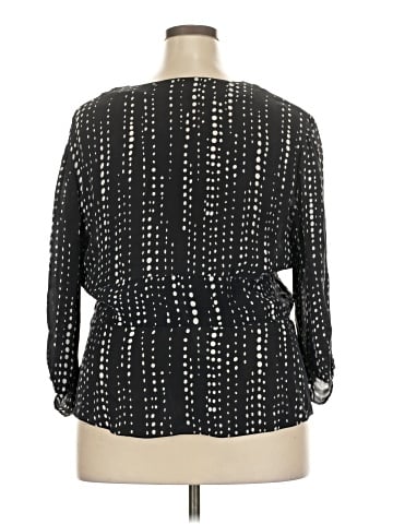 AK Anne Klein 3/4 Sleeve Blouse (view 2)
