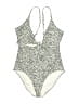 Aerie Animal Print Ivory One Piece Swimsuit Size SmLONG - photo 1