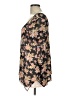 WallpapHER 100% Polyester Black Short Sleeve Blouse Size L - photo 5