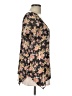 WallpapHER 100% Polyester Black Short Sleeve Blouse Size L - photo 4