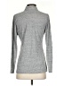 CAbi Solid Gray Long Sleeve Polo Size S - photo 2