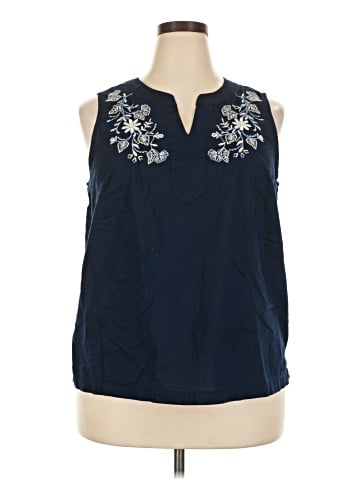 Croft & Barrow Sleeveless Blouse (view 1)