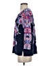 Talbots Paisley Purple Blue Pullover Sweater Size S - photo 5
