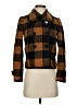 Ann Taylor LOFT Plaid Brown Wool Coat Size XS - photo 1