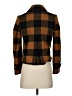 Ann Taylor LOFT Plaid Brown Wool Coat Size XS - photo 2