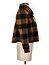 Ann Taylor LOFT Plaid Brown Wool Coat Size XS - photo 4