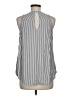 Old Navy 100% Viscose Silver Sleeveless Blouse Size M - photo 2