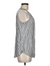 Old Navy 100% Viscose Silver Sleeveless Blouse Size M - photo 4