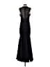 Xscape Black Cocktail Dress Size 8 - photo 2