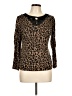 East5th Brown Long Sleeve Blouse Size L - photo 1