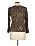 East5th Brown Long Sleeve Blouse Size L - photo 2