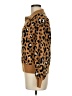 Nine West Animal Print Brown Pullover Sweater Size M - photo 5