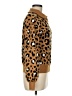 Nine West Animal Print Brown Pullover Sweater Size M - photo 4