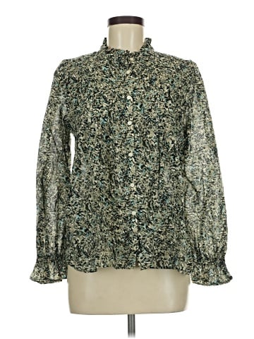 Ann Taylor LOFT Long Sleeve Blouse (view 1)