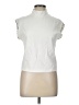 On Twelfth White Sleeveless Blouse Size L - photo 1