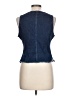 Gap Blue Denim Vest Size 10 - photo 2