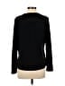 Coldwater Creek Black Long Sleeve Top Size 8 - photo 2
