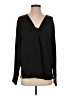 BOSS by HUGO BOSS Black Long Sleeve Blouse Size 8 - photo 1