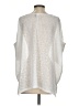 Akemi + Kin Silver 3/4 Sleeve Blouse Size XS - photo 2