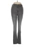 Express Houndstooth Gray Jeans Size 6 - photo 1