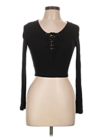 Sun & Shadow Long Sleeve Top (view 1)
