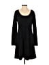 Mystree Solid Black Casual Dress Size M - photo 1