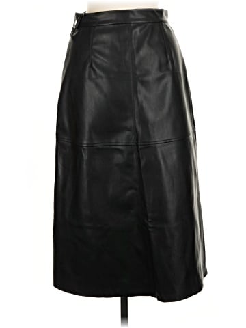 H&M Faux Leather Skirt (view 2)