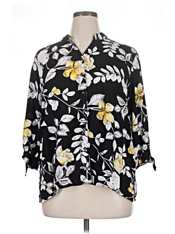 Allison Daley 3/4 Sleeve Blouse (view 1)