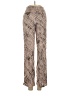 Final Touch Animal Print Brown Casual Pants Size S - photo 1