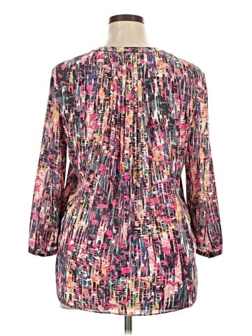Not Your Daughter's Jeans 3/4 Sleeve Blouse (view 2)