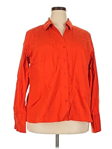 Jones New York Long Sleeve Button-Down Shirt (view 1)
