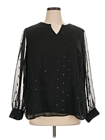 D&Co. Long Sleeve Blouse (view 1)