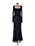 Xscape Stars Black Cocktail Dress Size 10 - photo 1