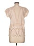 Ulla Johnson Tan Short Sleeve Blouse Size L - photo 2