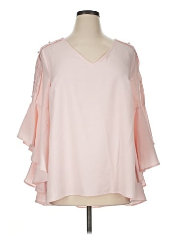 Lane Bryant 3/4 Sleeve Blouse (view 1)