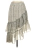 1.State Paisley Gray Casual Skirt Size 2 - photo 1