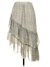 1.State Paisley Gray Casual Skirt Size 2 - photo 2