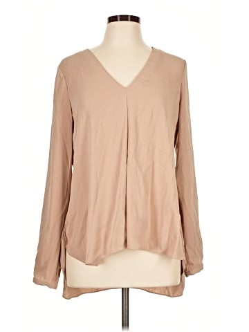 White House Black Market Long Sleeve Blouse (view 1)