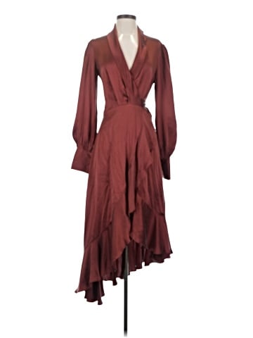 Zimmermann Silk Wrap Dress (view 1)