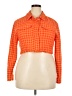 Zara Houndstooth Orange Jacket Size XXL - photo 1