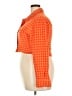Zara Houndstooth Orange Jacket Size XXL - photo 5