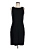 Eddie Bauer Solid Black Cocktail Dress Size Med Petite - photo 1