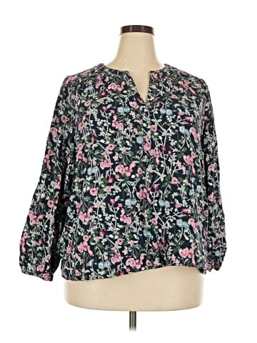 Style&Co 3/4 Sleeve Blouse (view 1)