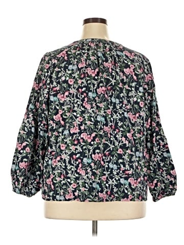 Style&Co 3/4 Sleeve Blouse (view 2)