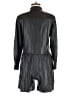 Rebecca Taylor Metallic Black Romper Size 6 - photo 2
