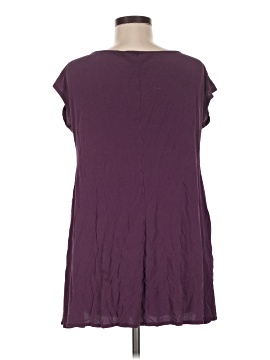 Eileen Fisher Short Sleeve Silk Top (view 2)