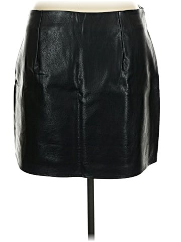 Old Navy Faux Leather Skirt (view 2)