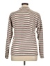 Mountain Lake Stripes Tan Turtleneck Sweater Size XL - photo 2