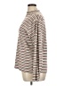 Mountain Lake Stripes Tan Turtleneck Sweater Size XL - photo 5